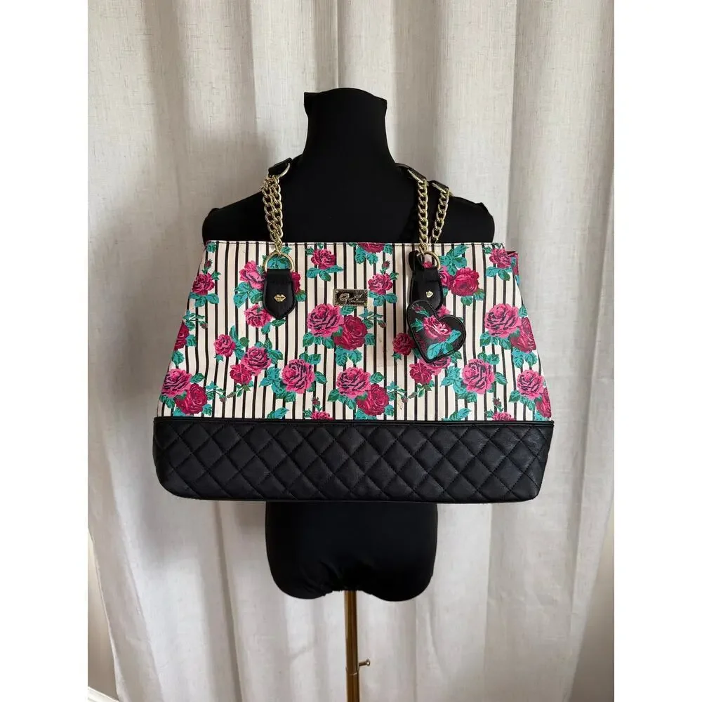 Betsey Johnson Rose Tote Bag